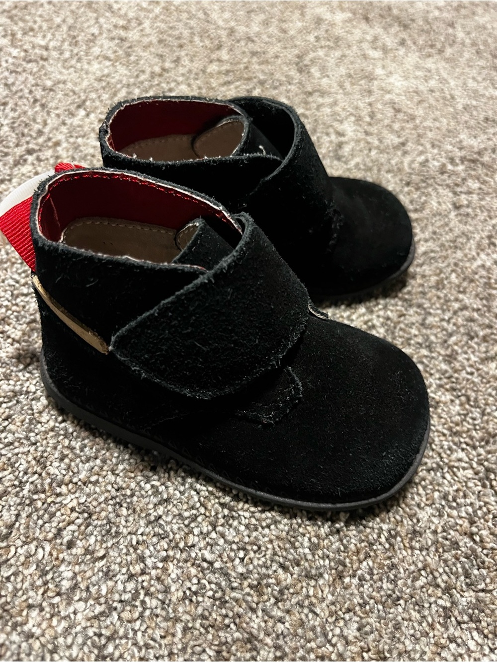 Livie and Luca suede boots black 4c